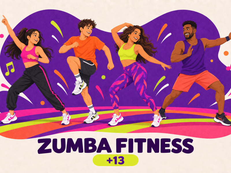 ZUMBA FITNESS +13 - MARTES 18.00-19.00