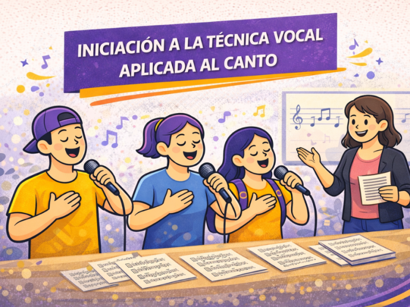 Taller de "Iniciación a la técnica vocal aplicada al canto"