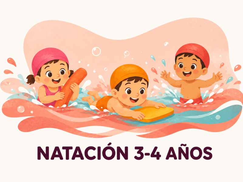 NATACIÓN 3-4 AÑOS G.2 - VIERNES 16.00-16.50
