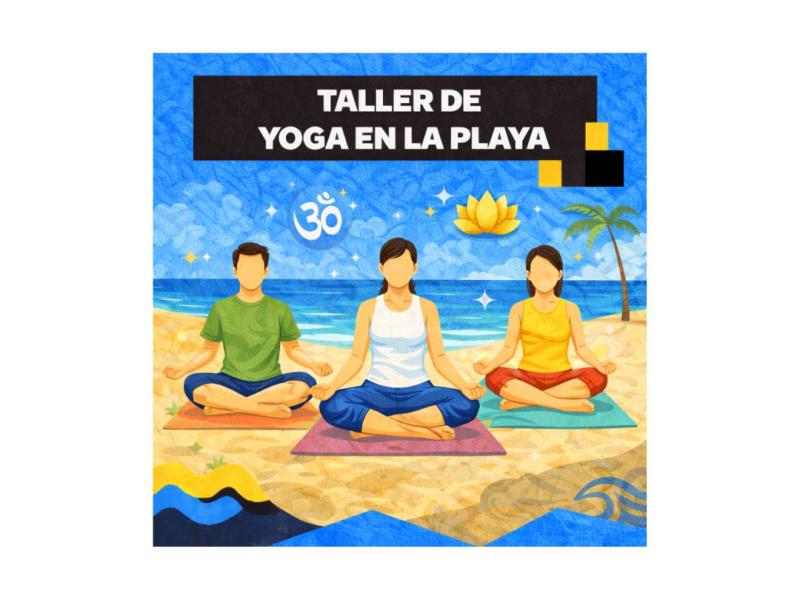🧘‍♂️ Taller de Yoga en la Playa +18