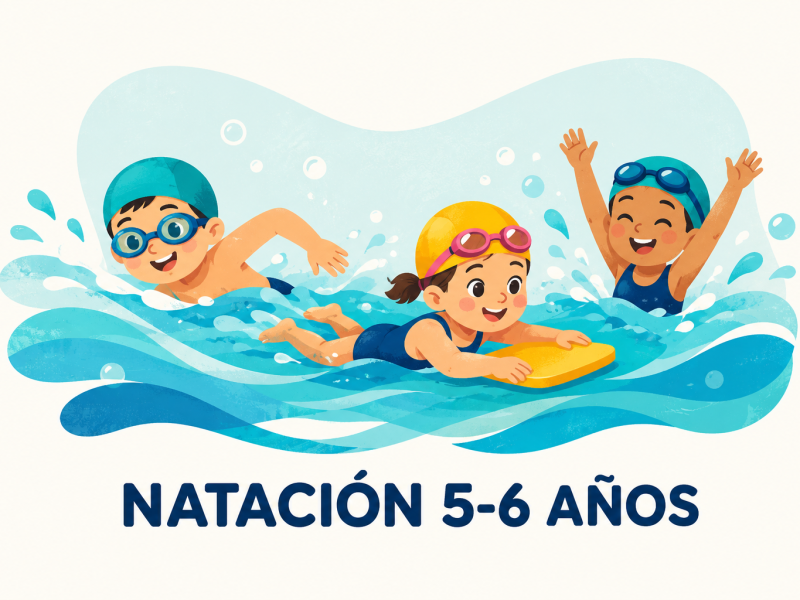 NATACIÓN 5-6 AÑOS G.2 - MARTES Y JUEVES 17.00-17.50