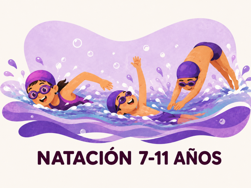 NATACIÓN 7-11 AÑOS G.4 - VIERNES 17.00-17.50