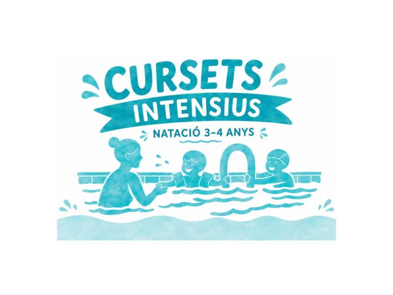 CURSETS INTENSIUS - NATACIÓ 3-4 ANYS
