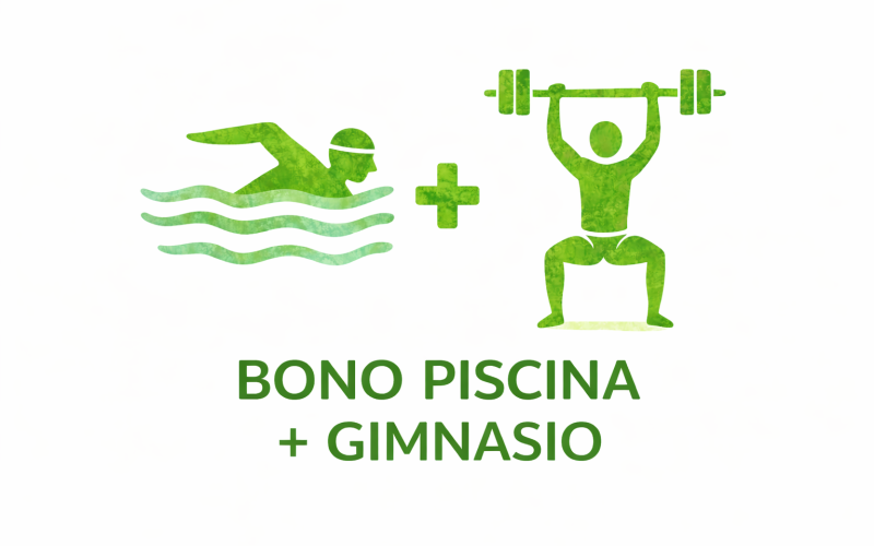 BONO PISCINA + GIMNASIO